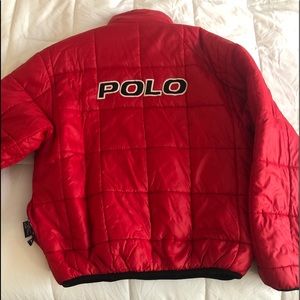 Polo Ralph Lauren reversible red/black ski jacket